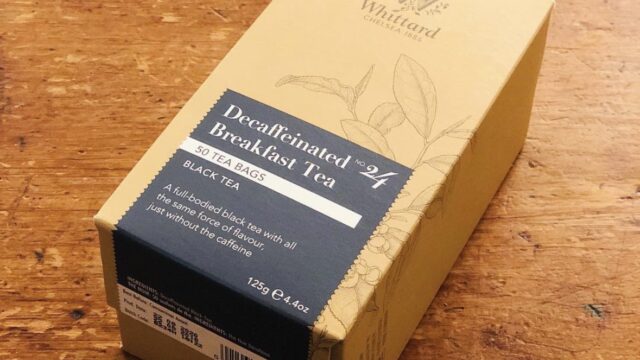 WhittardのDecaffeinated Breakfast Tea