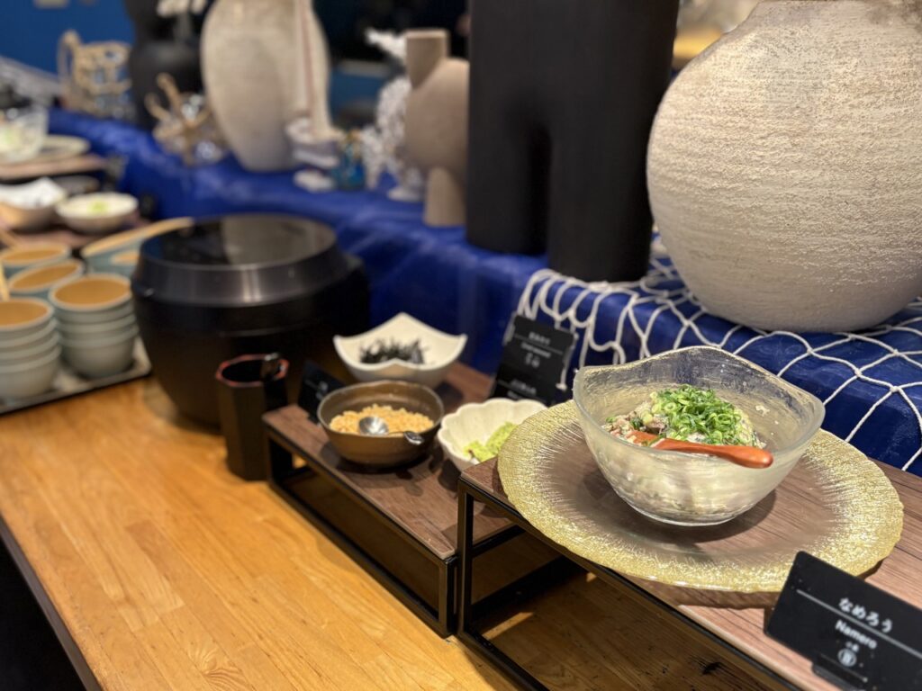 スタジオビュッフェもぐもぐのお茶漬けコーナー