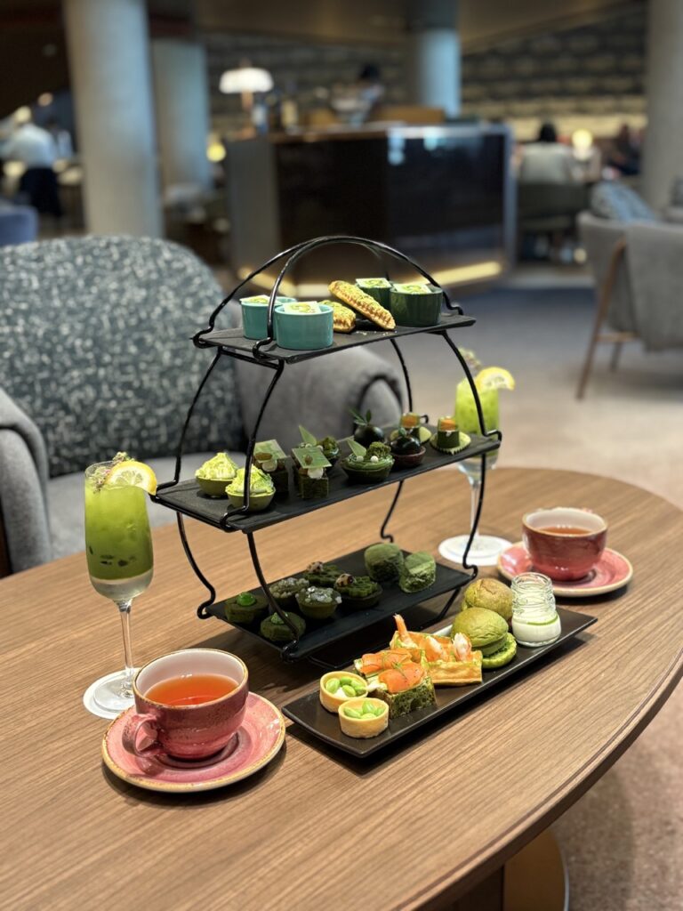 ANAインターコンチネンタルホテル東京の抹茶アフタヌーンティー全体図