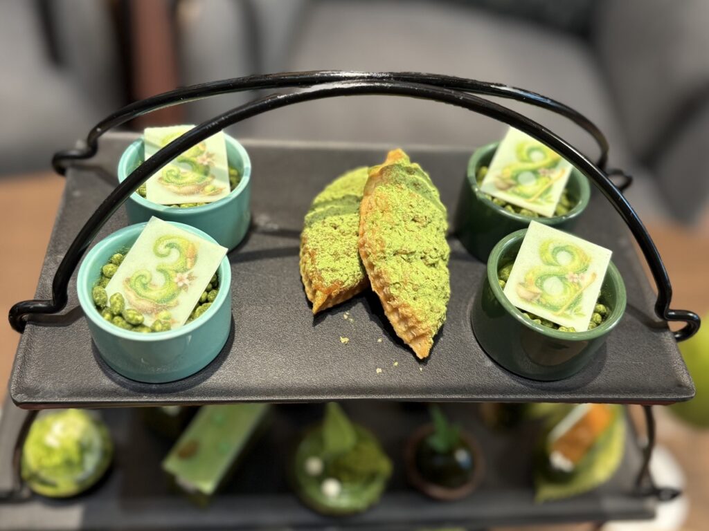ANAインターコンチネンタルホテル東京の抹茶アフタヌーンティー上段