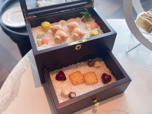 カハラホテル横浜トロピカルアフタヌーンティーのジュエリーボックス
