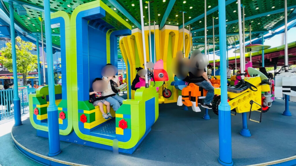 レゴランドのデュプロメリーゴーランド